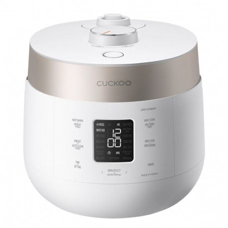 Cuckoo CRP-ST0609F rice cooker 1.08 L 880 W Champagne, White