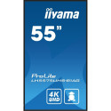 iiyama LH5575UHS-B1AG digitaalne reklaamekraan lamepaneel 138.7 cm (54.6") LCD Wi-Fi 500 cd/m² 4K Ul