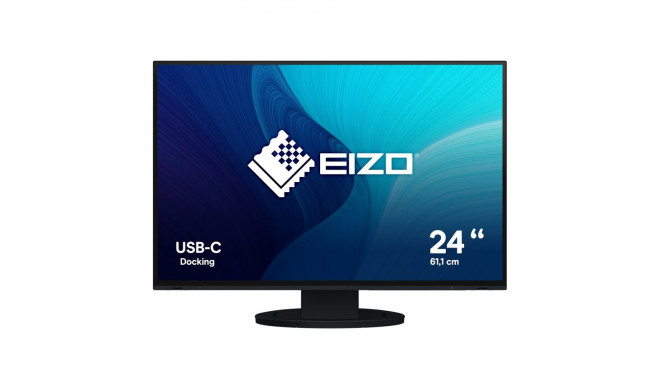 EIZO FlexScan EV2485-BK LED ekraan 61.2 cm (24.1") 1920 x 1200 pikslit WUXGA must
