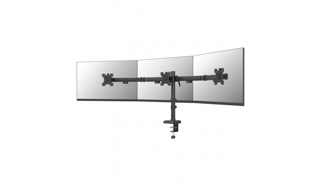 Desk mount for 3 monitors 10-27"