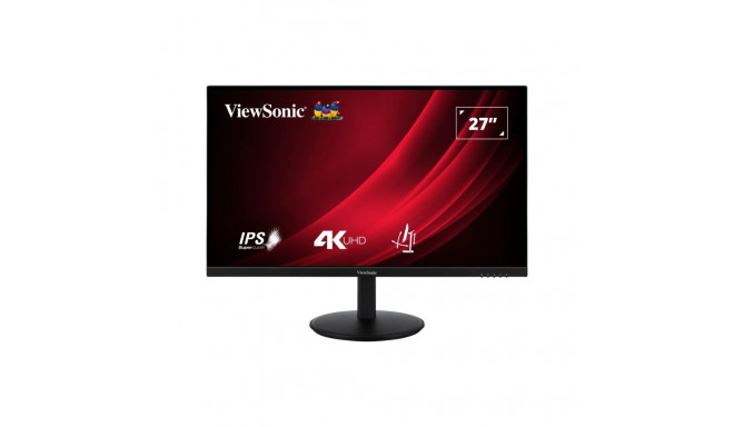 Viewsonic VG Series VG2708-4K LED ekraan 68.6 cm (27") 3840 x 2160 pikslit 4K Ultra HD must