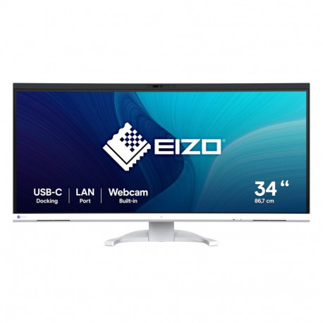 EIZO FlexScan EV3450XC-WT arvutimonitor 86.6 cm (34.1") 3440 x 1440 pikslit UltraWide Quad HD LCD va