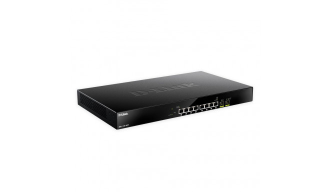 D-Link DMS-1100-10TP hallatav L2 2.5G Ethernet (100/1000/2500) Power over Ethernet (PoE) 1U must võr