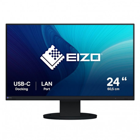 EIZO arvutimonitor FlexScan EV2490-BK 60.5cm (23.8") 1920 x 1080pixels Full HD LCD, must
