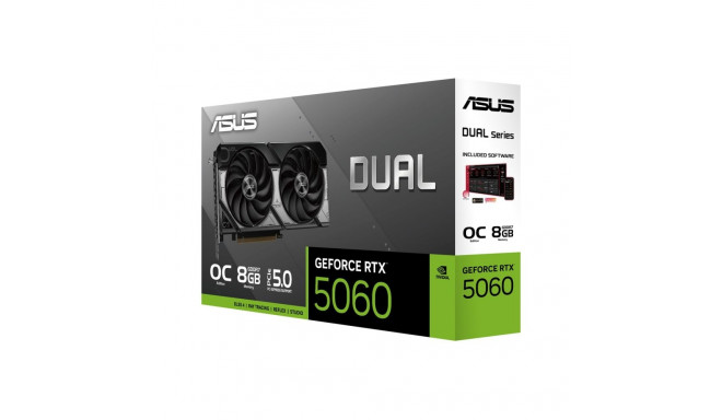 ASUS Dual GeForce RTX 5060 8 GB OC graafikakaart