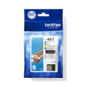 Brother LC421VALDR originaal tindikassett 4 tk must, tsüaan, magenta, kollane
