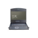 Digitus 19" LCD KVM Console, 16-Port VGA, US Keyboard