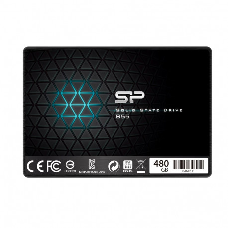 Silicon Power Slim S55 2.5" 480 GB Serial ATA III TLC