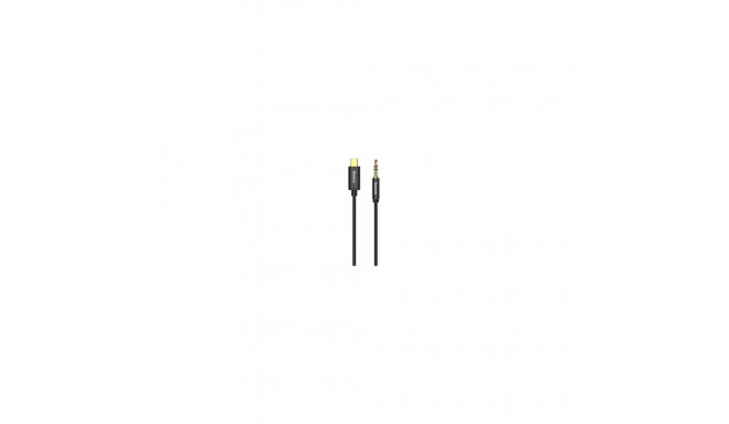 Baseus Yiven Premium heli kaabel USB-C -> 3,5 mm 1,2 m must (EU blister)