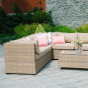 Modular sofa SEVILLA corner, cappuccino