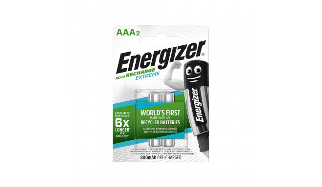 Energizer AAA/HR03 akud 800 mAh, 2 tk/bl