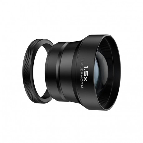 Freewell telephoto lens for FUJI X1000VI/X100V 1.5x (black)