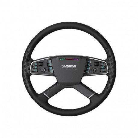Gaming set - R5 base + TSW truck steering wheel + SRP-Lite pedals + Moza Racing RS071 clamps (PC)