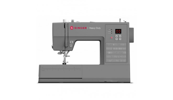 Singer Sewing Machine HD6605C Heavy Duty Number of stitches 100, Number of buttonholes 6, Grey