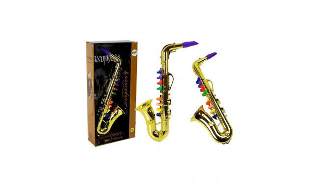 mängusaksofon kuldne instrument