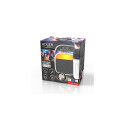 AD 1199 white Głośnik do karaoke z mikrofonem - sd/usb/aux/bluetooth
