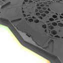 EGC110 Esperanza podstawka chłodząca gaming pod notebook led rgb xalok