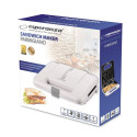 EKT010W Esperanza võileivagrill Parmigiano 1000W valge