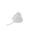 Vertical mouse CRAKE 2 PRO 128000DPI optical white