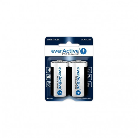 Alkaline Batteries - Everactive Pro Lr20 D