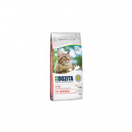 Dry Cat Food - BOZITA Large Wheat Free With Salmon 2kg