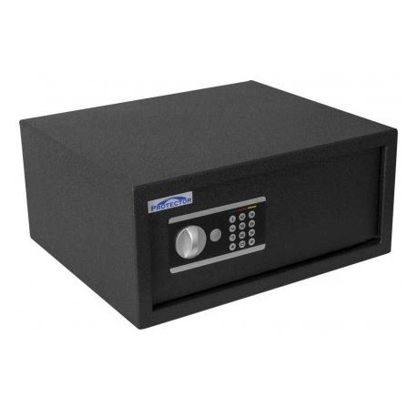 Seif/turvakapp Protector Domestic Laptop DS-2044-E, elektr. koodlukk+võtmelukk, patareid kaasas/ mus