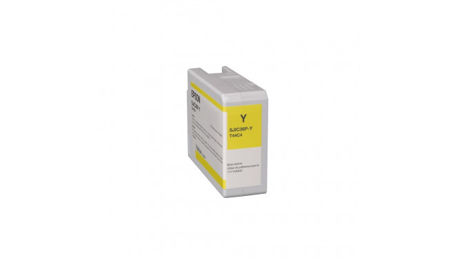 Epson SJIC36P(Y) (C13T44C440) Ink Cartridge, Yellow