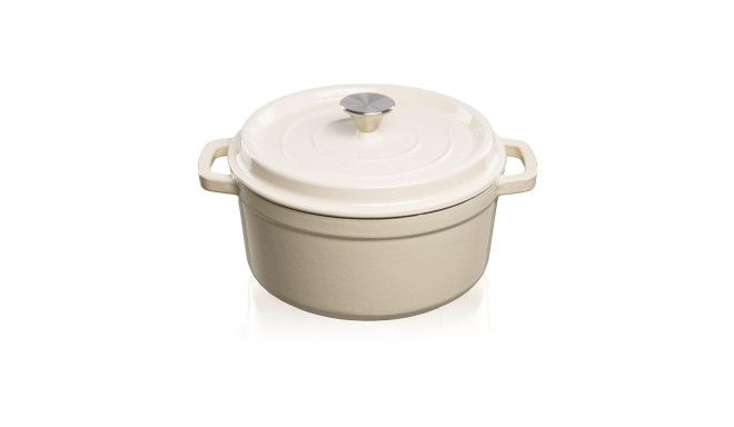 CASSEROLE POT GRAND FEU 3.5L WHITE