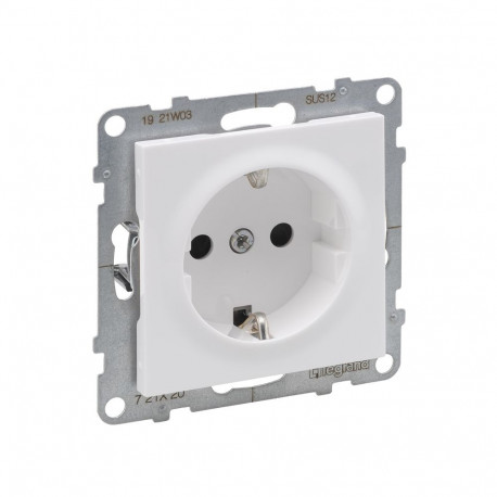 SOCKET AUTO TERMINALS SHUTTERED WHITE