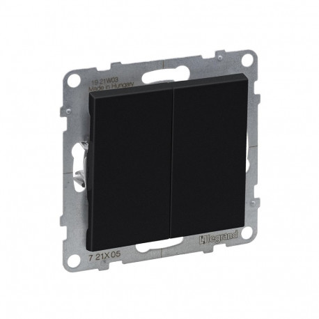 2G ONE-WAY SWITCH AUTO TERMINALS BLACK