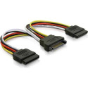Deltaco SATA-15 internal power cable 0.1 m