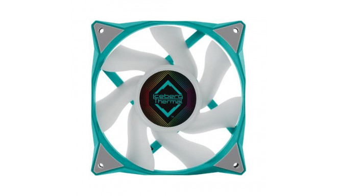 Iceberg Thermal IceGALE ARGB Computer case Fan 12 cm Teal 1 pc(s)