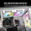 Corsair iCUE LINK RX120 RGB Computer case Fan 12 cm White 3 pc(s)