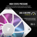Corsair iCUE LINK RX120 RGB Computer case Fan 12 cm White 1 pc(s)