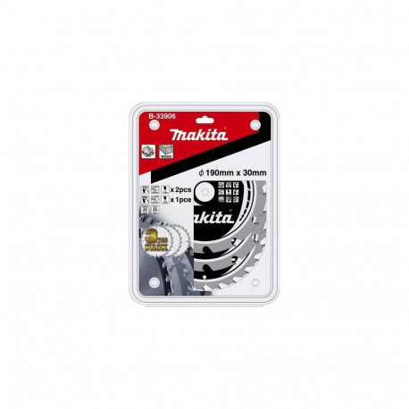 Makita B-33906 circular saw blade 19 cm 3 pc(s)