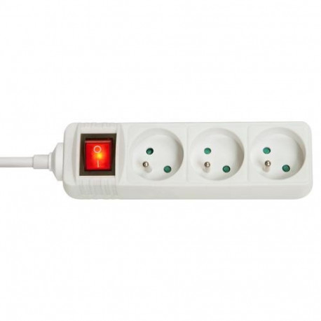Lindy 73124 power extension 3 AC outlet(s) Indoor White