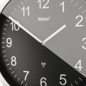 Mebus 19812 radio wall clock black/silver