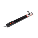 SURGE PROTECTOR ARMAC MULTI M9 3M 9X FRENCH OUTLETS BLACK