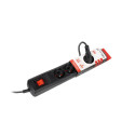 SURGE PROTECTOR ARMAC R5 3M 5X FRENCH OUTLETS 10A BLACK