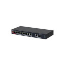 Switch|DAHUA|PFS3110-8ET1GT1GF-96|Desktop/pedestal|8x10Base-T / 100Base-TX|1x10Base-T / 100Base-TX /