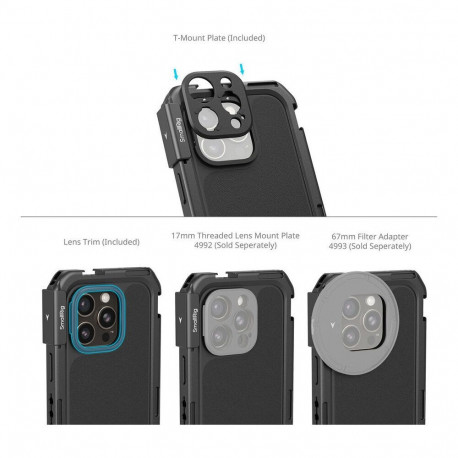 SmallRig 5005 Mobile Dual Handheld Kit for iPhone 16 Pro Max