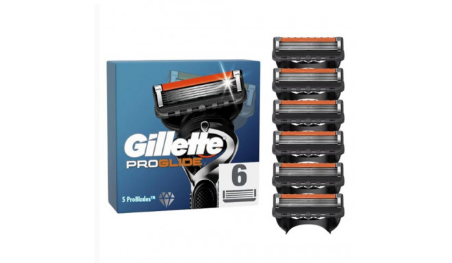 GILLETTE PROGLIDES CUCHILLAS PACK CABEZALES 6UN
