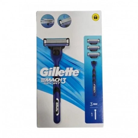 GILLETTE MATCH3 CUCHILLAS 1UN + 3 CABEZALES