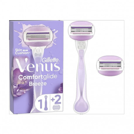 GILLETTE VENUS BREEZE CUCHILLA 3UN + RECAMBIOS 2U