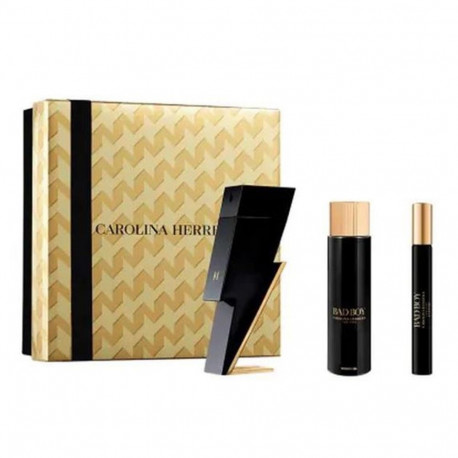 Carolina Herrera parfüümvesi Bad Boy 100ml + dušigeel 1u + miniatuur 10ml