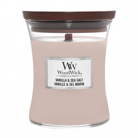 WOODWICK VANILLA & SEA SALT VELA 275GR