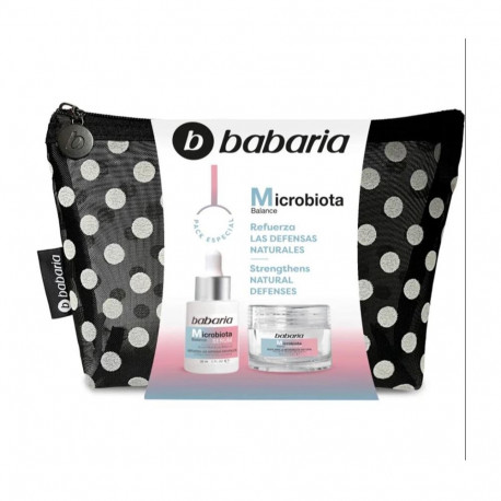 BABARIA MICROBIOTA REFUERZA CREMA FACIAL SET ESTUCHE 50ML + SERUM 1U.