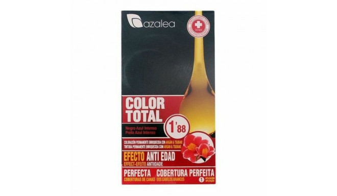 Permanent Anti-Ageing Dye Azalea Color Total Intense Blue Black (1 Unit)
