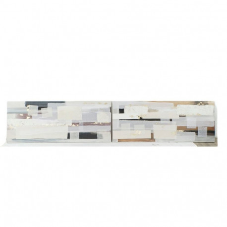 Maal DKD Home Decor 150 x 3,5 x 60 cm Abstraktne Kaasaegne (2 Ühikut)