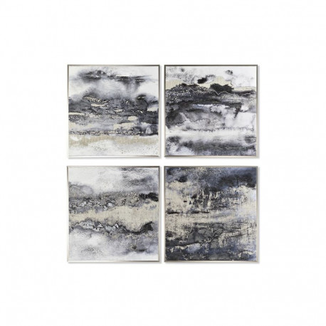 Canvas DKD Home Decor polystyrene Canvas 79 x 2,5 x 79 cm